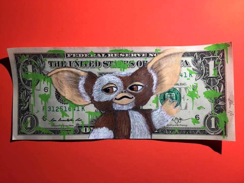 Artist Chris Boyle Official Store The Latest Gizmo Money Art - 