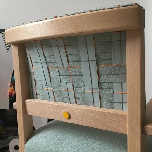 Image of The Kasper Chair - Mint & Copper