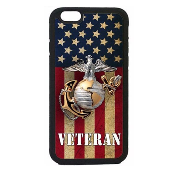 Image of USMC Marines Veteran Marine Corps Case for iPhone 6 6S Plus Samsung S5  S6