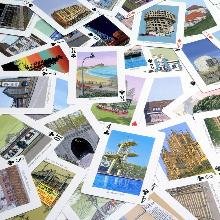 Newcastle Playing Cards Image 2
