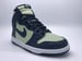 Image of NIKE DUNK HIGH "PISTACHIO"