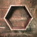 Image of Rustic Hexagon Shelf