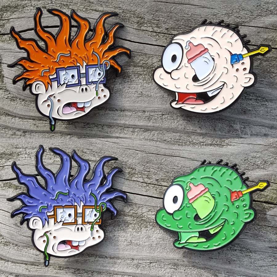 Image of Tom & Chuck Pins *Full Set*
