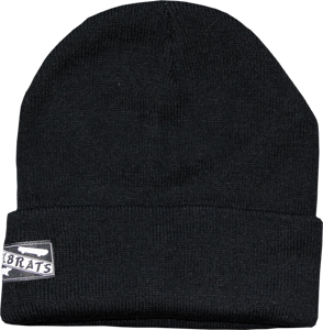 Image of SK8RATS Patch Beanie Black