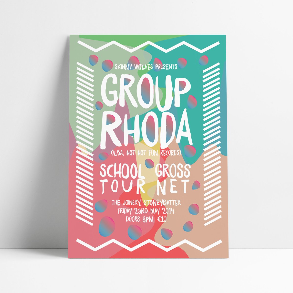 Image of GROUP RHODA / School Tour / Gross Net - Live in The Joinery, Dublin
