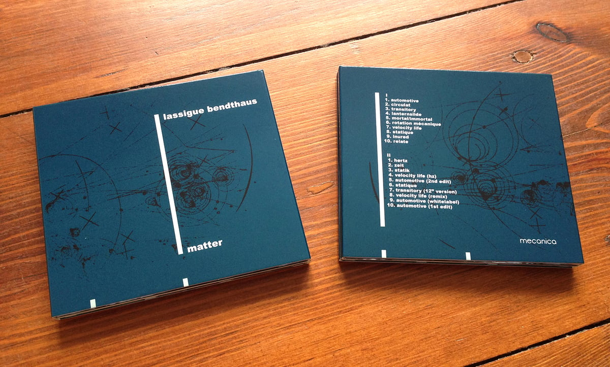 Image of Lassigue Bendthaus - Matter 2CD