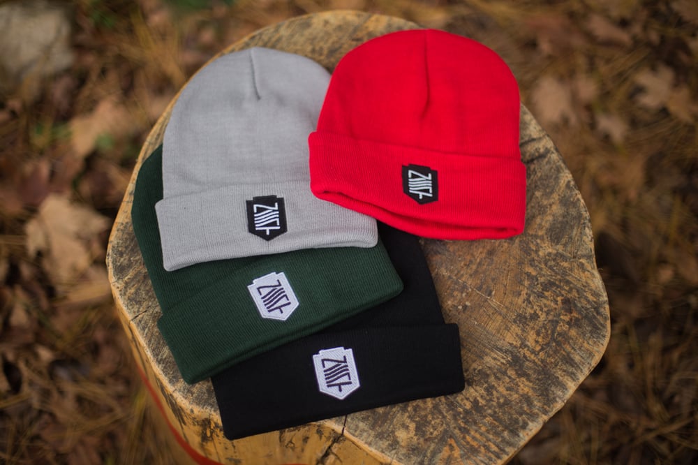 Image of Neat Oversized Emblem Beanie