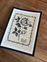 Image 2 of Lady Rose Print 