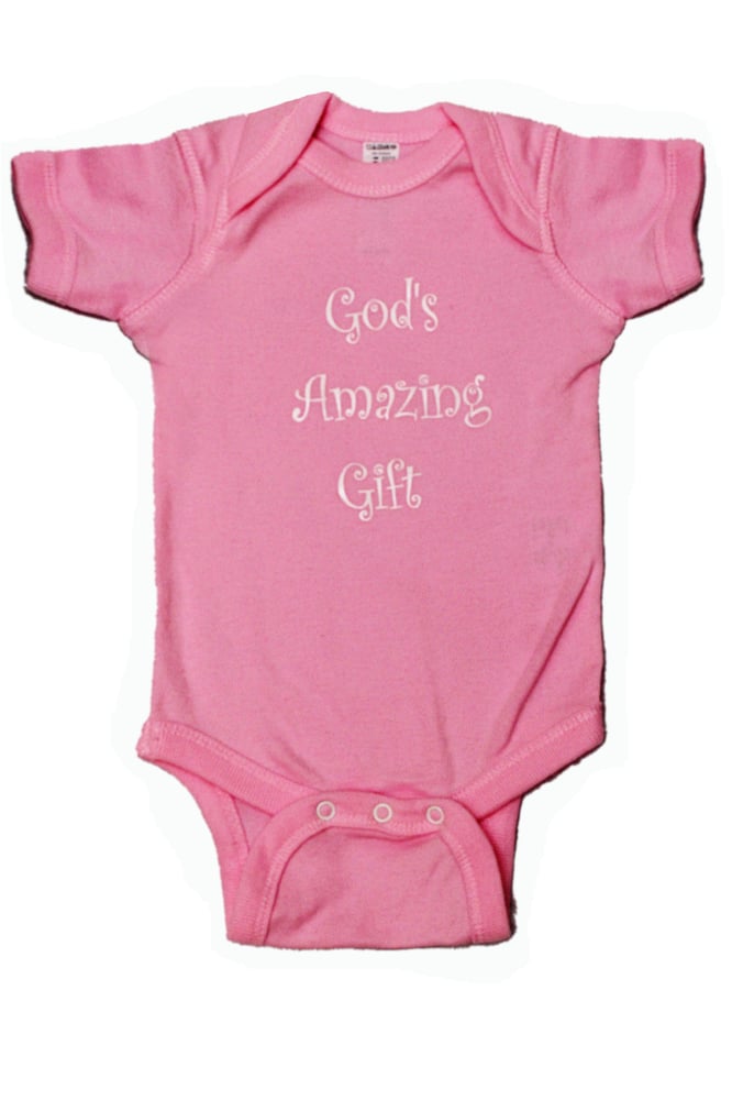 Image of GOD's Amazing Gift-Baby Onesie