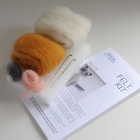 Image 3 of Kitty Cat - Needle Felting Kit