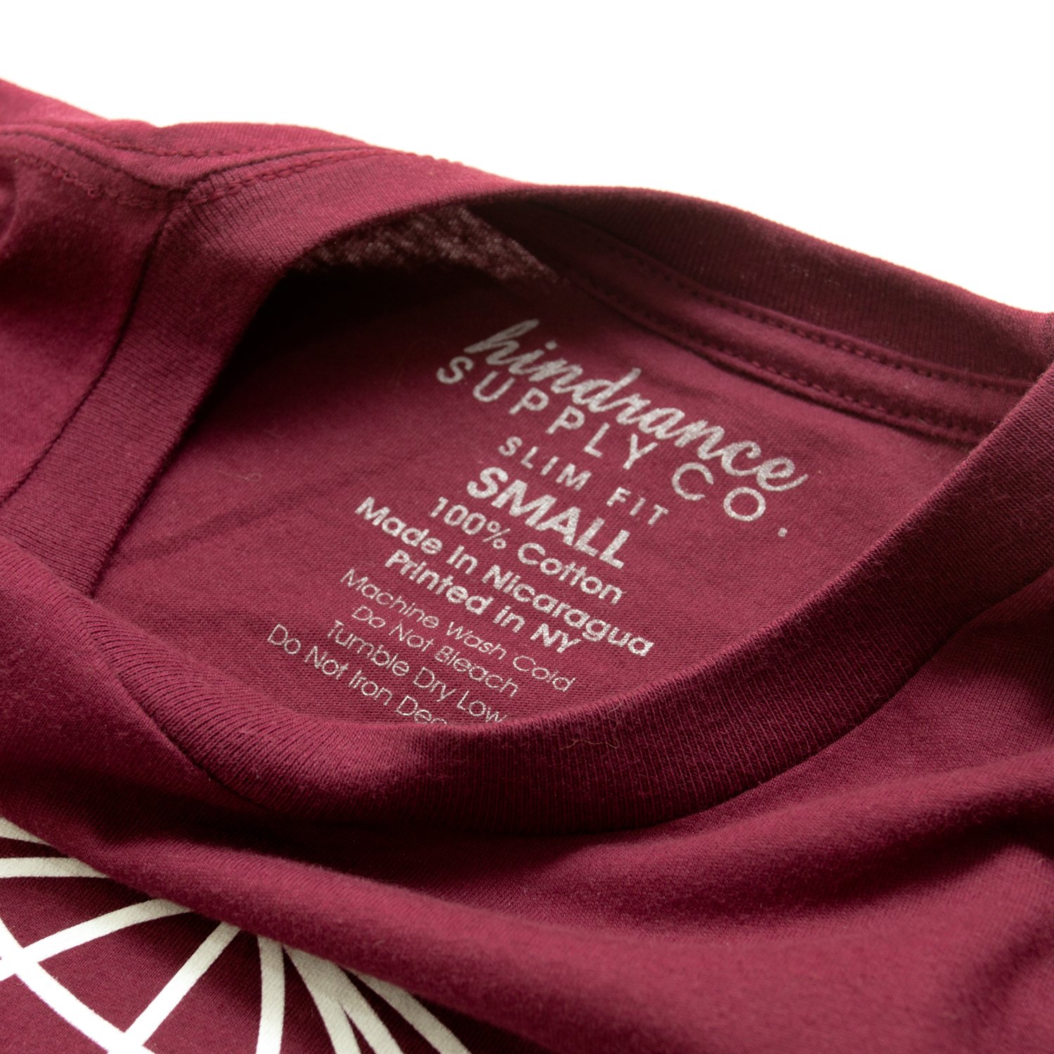 Image of Globe Tee - Marroon