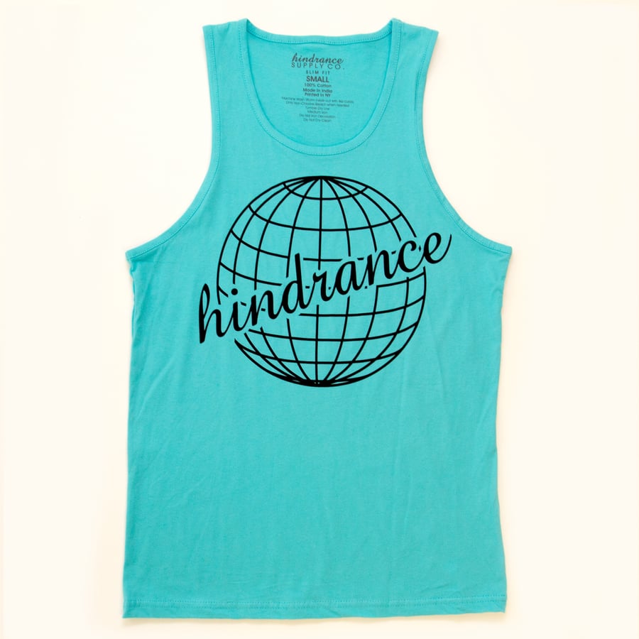 Image of Globe Tank - Tahiti Blue