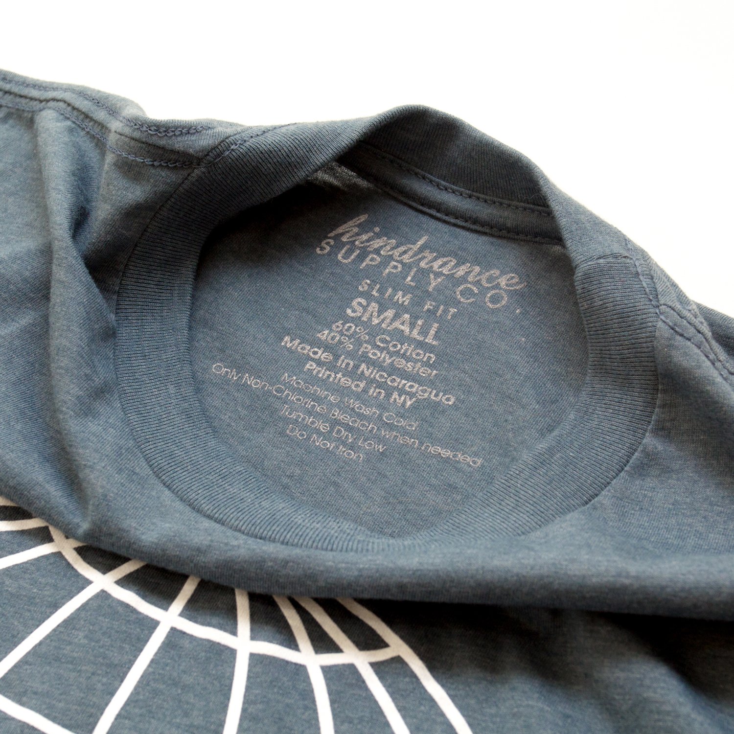 Image of Globe Blend Tee - Indigo