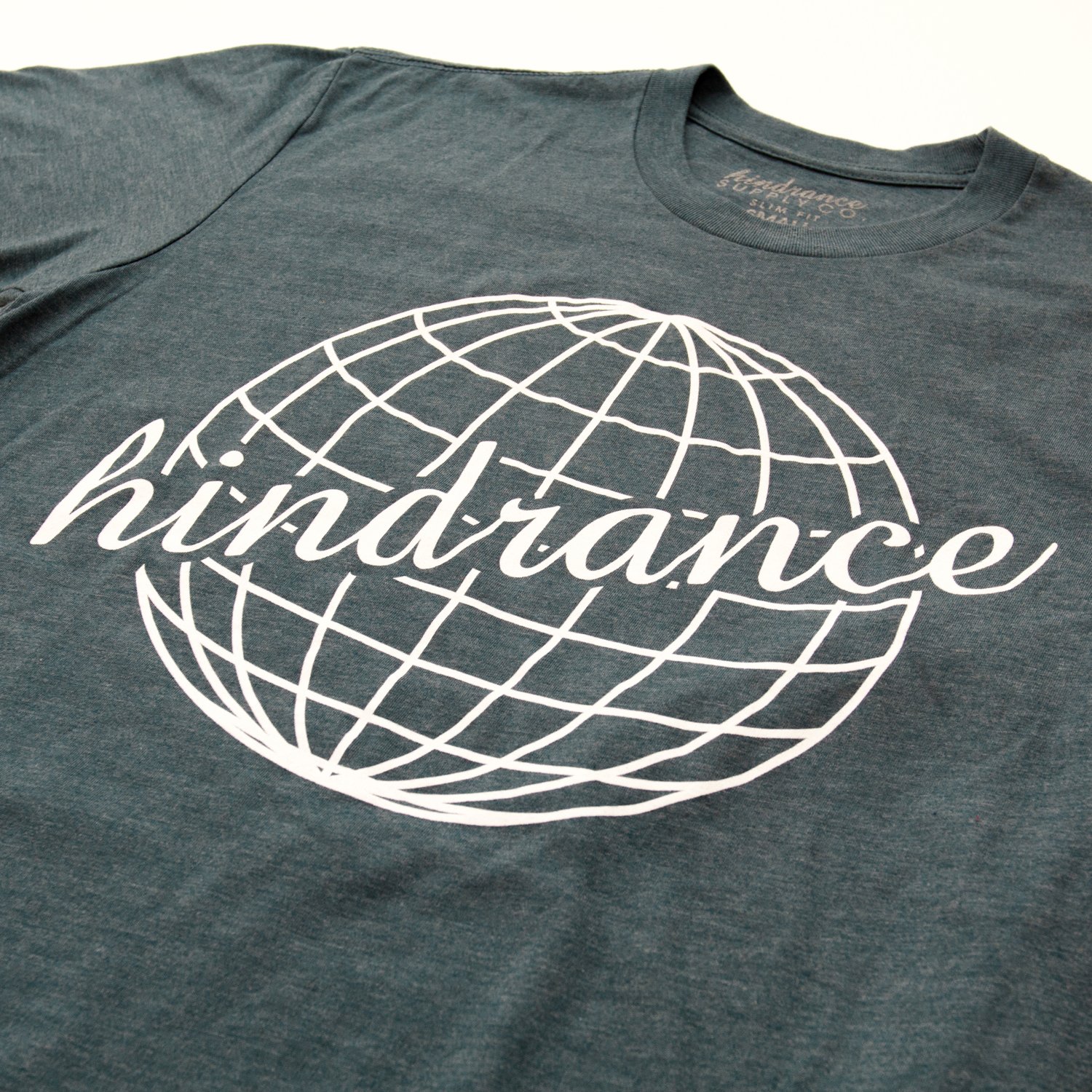 Image of Globe Blend Tee - Indigo