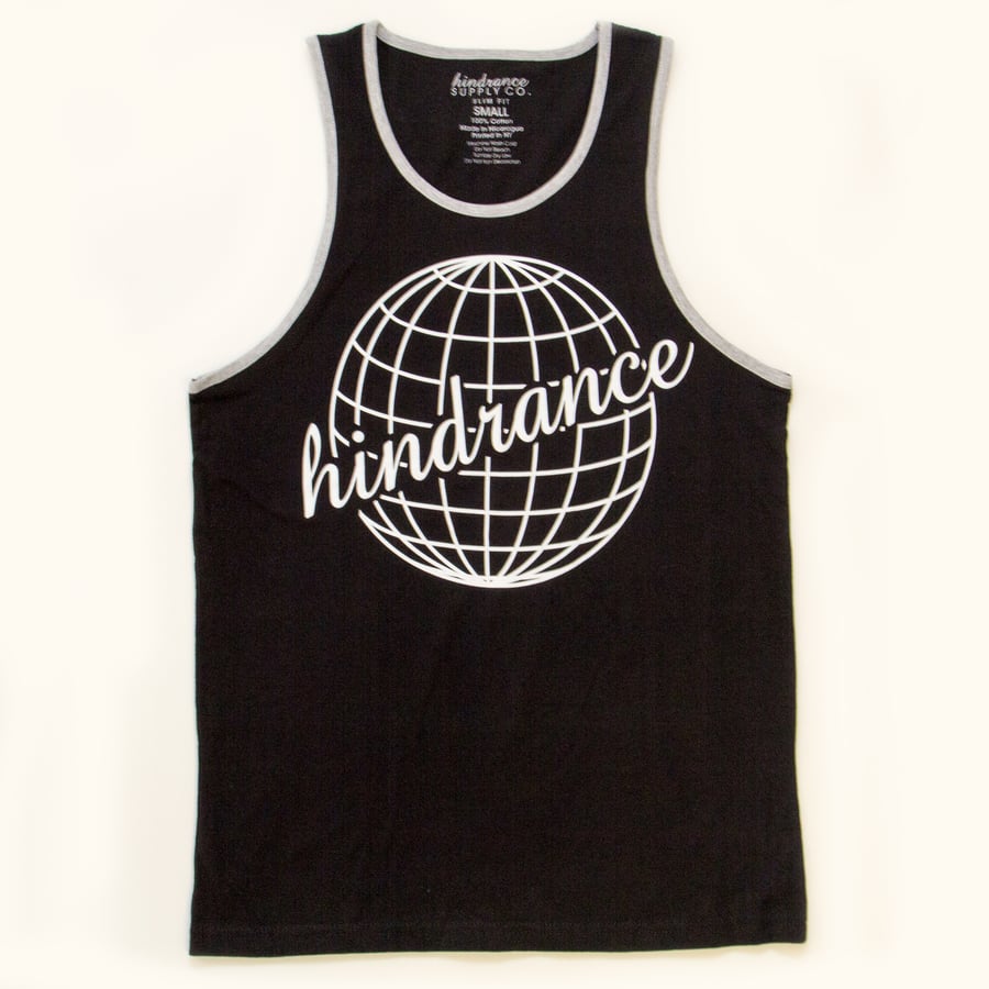 Image of Globe Tank - Black