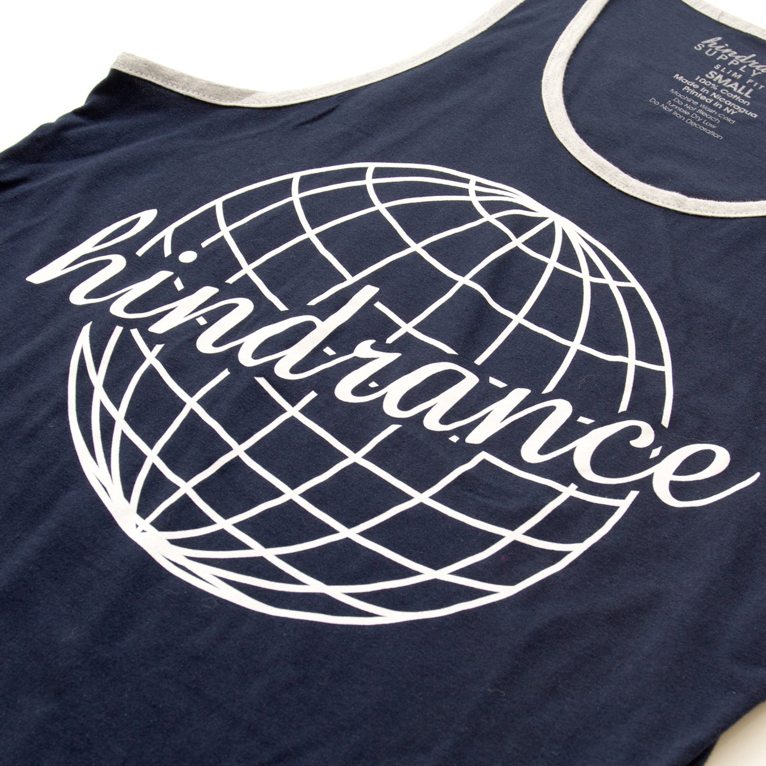 Image of Globe Tank - Navy