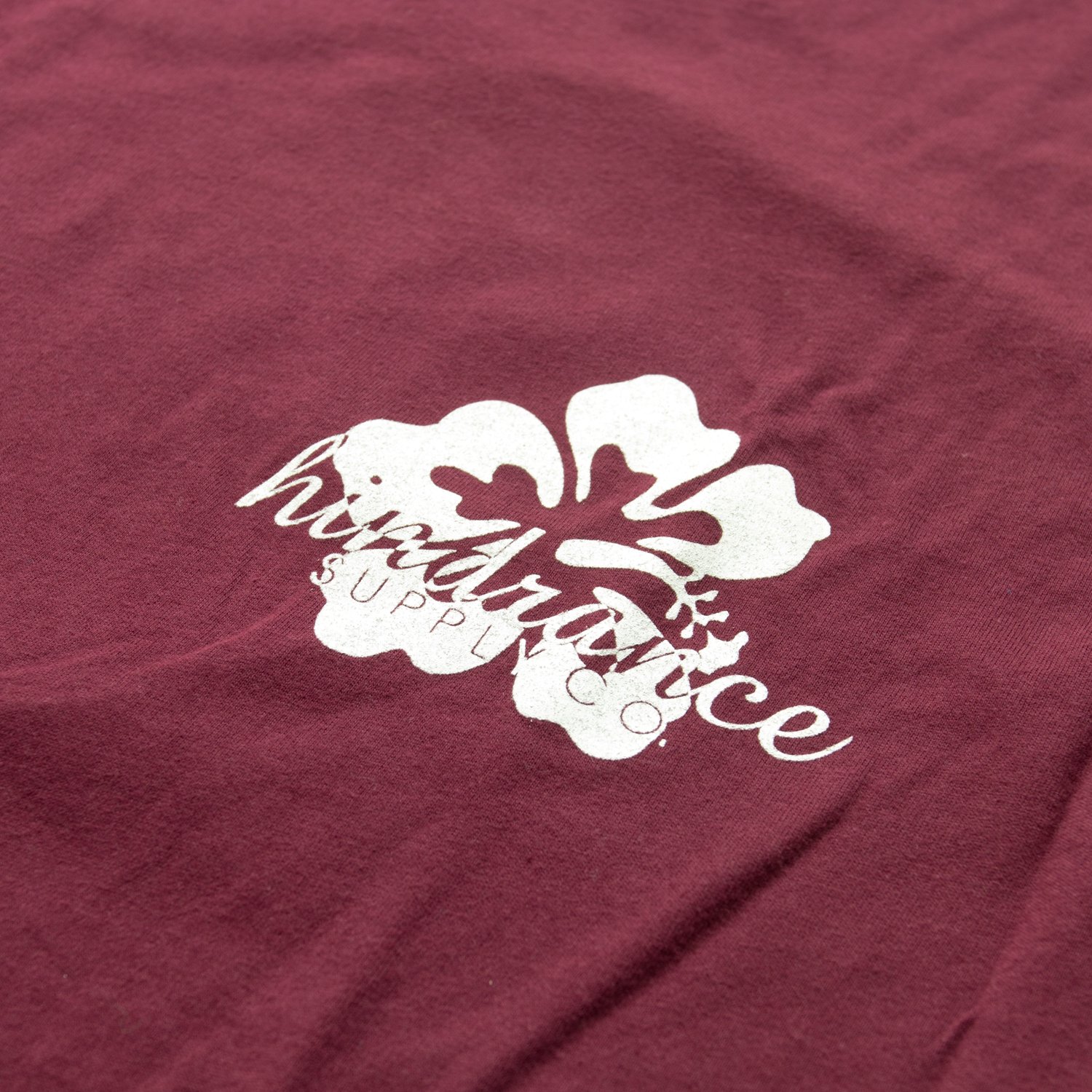 Image of Hibiscus Tee - Maroon