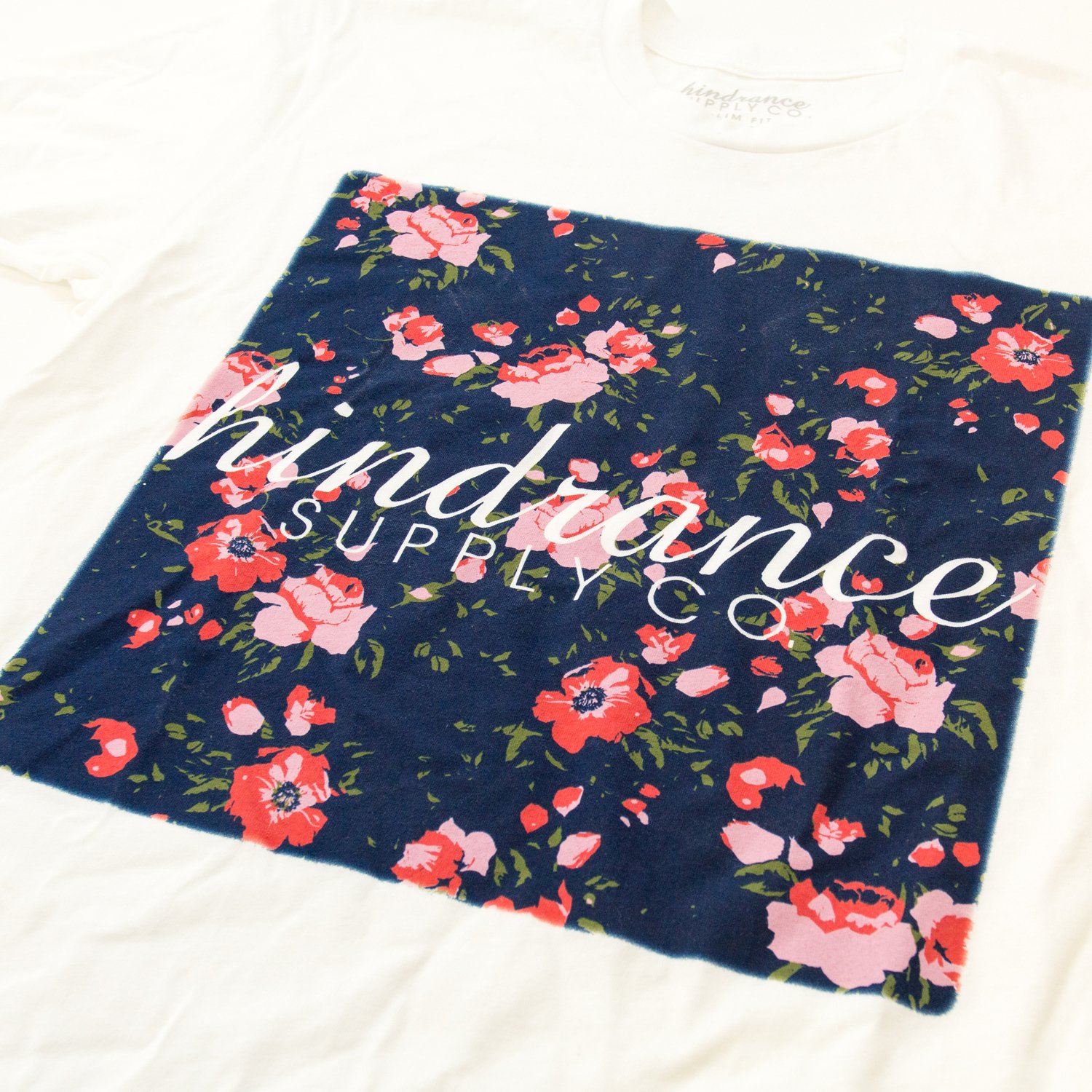 Image of Floral Tee - White