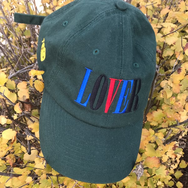 Image of The Lover Dad Hat in Dark Green