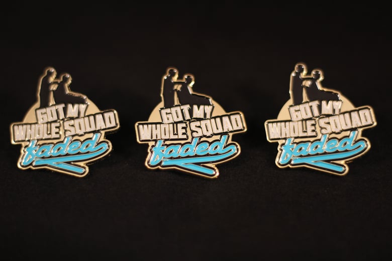 Image of Whole Squad Faded Pins