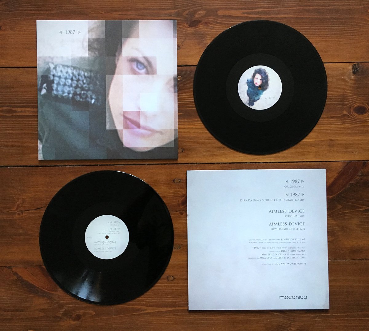 Image of Synths Versus Me - ⩤ 1987 ⩥ 12"