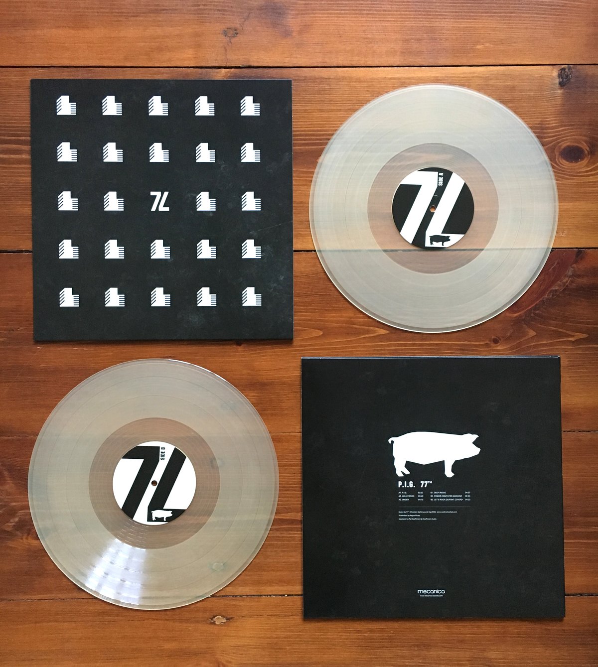 Image of 77™ ‎– P.I.G. 12"