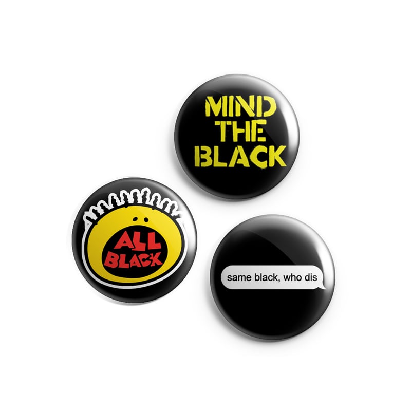 Image of Mind the Black Button 3-Pack