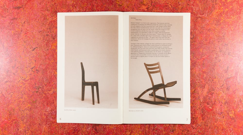 Image of 100 Chairs in 100 Days and its 100 Ways <br />— Martino Gamper