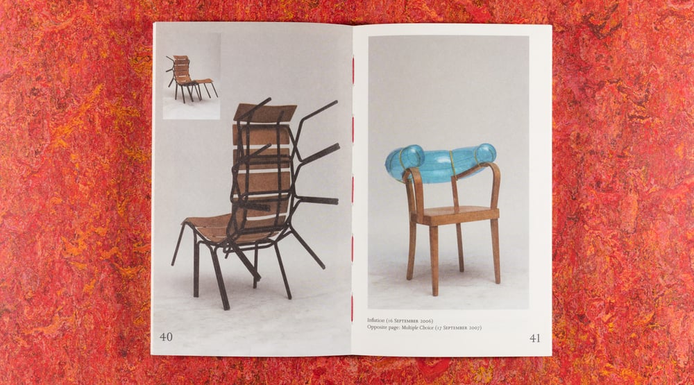Image of 100 Chairs in 100 Days and its 100 Ways <br />— Martino Gamper (2nd Edition - Pocket Version)