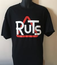 Image 1 of RUTS 'Classic Triangle' T-Shirt in Black 