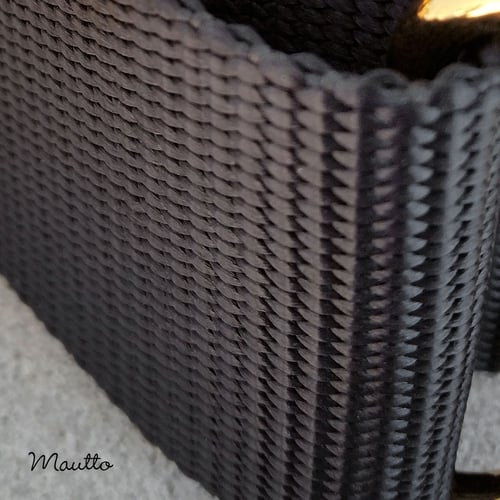 Image of Guitar Strap for Bags of All Sizes - 2" Wide - Black Nylon - Adjustable - Choose Length & #17B Hooks