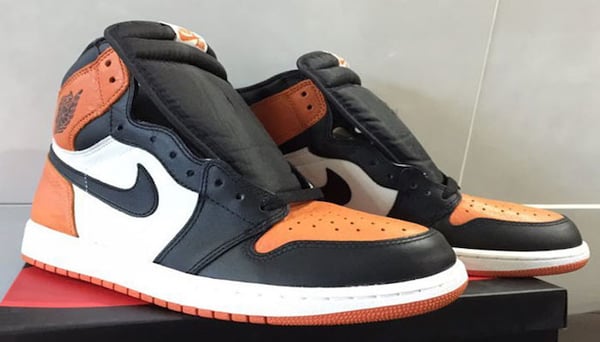 Image of Nike Air Jordan 1 Shattered Backboard CUSTOMS (MADE TO ORDER, SNEAKERS PROVIDED)