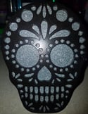 Sugar Skull Hitch Cover - Two Layer