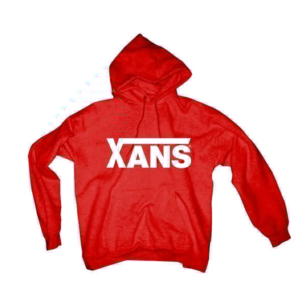 Image of XANS HOODY - RED