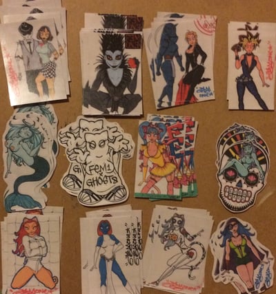 Image of FemOne Small stickers pack