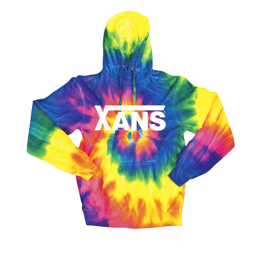 Image of XANS HOODY - TIE DYE