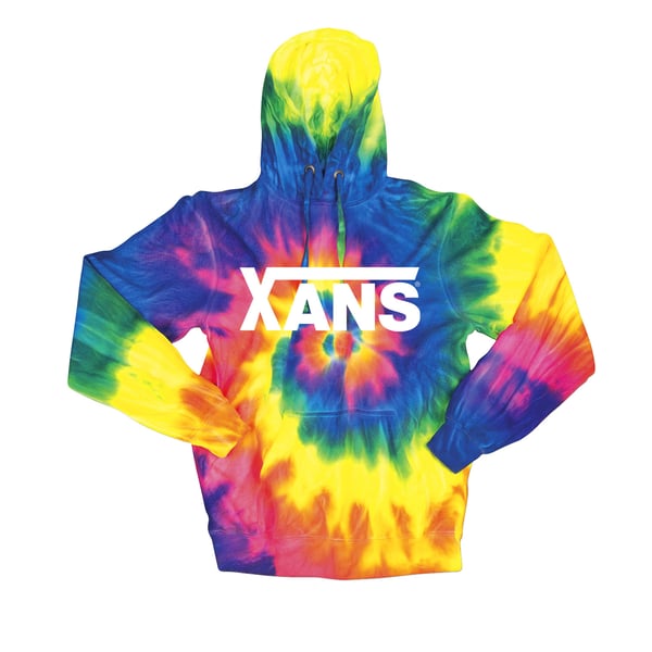 Image of XANS HOODY - TIE DYE