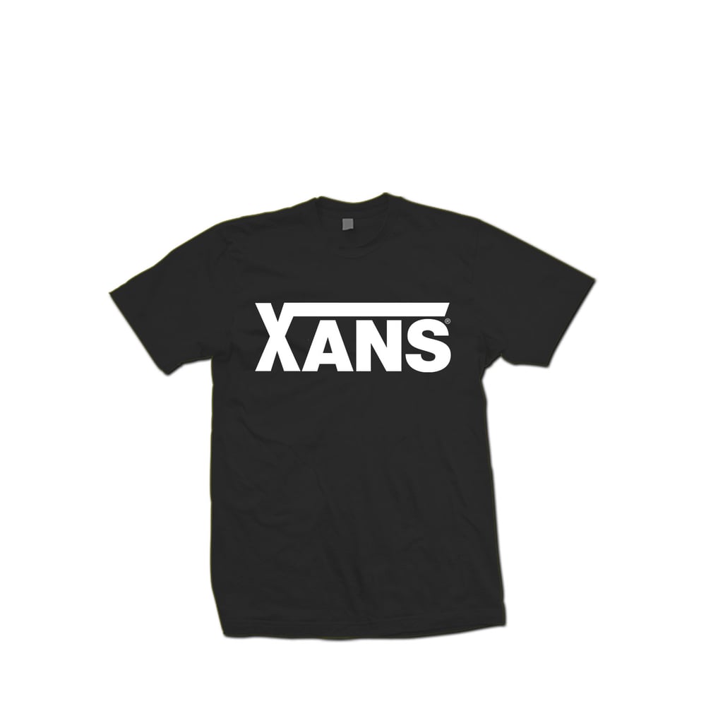 Image of XANS TEE - BLACK