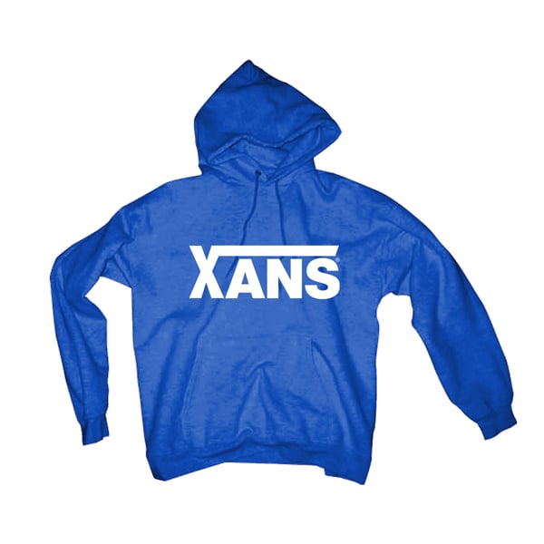 Image of XANS HOODY - BLUE