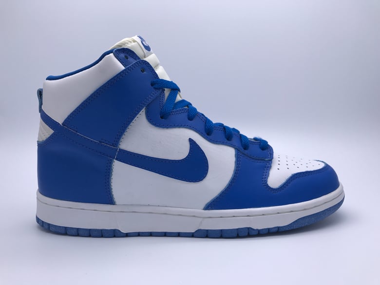 Image of NIKE DUNK HIGH LE "KENTUCKY"