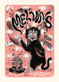 MELVINS (Australia 2017) screenprinted poster