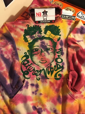 Image of "Natural Vibes Only" Hand Dipped Tye-Dye