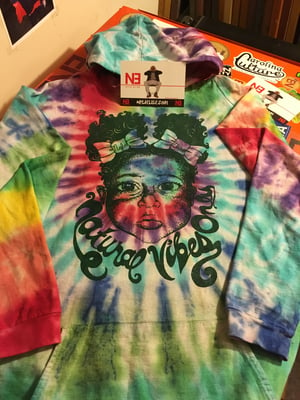 Image of "Natural Vibes Only" Hand Dipped Tye-Dye