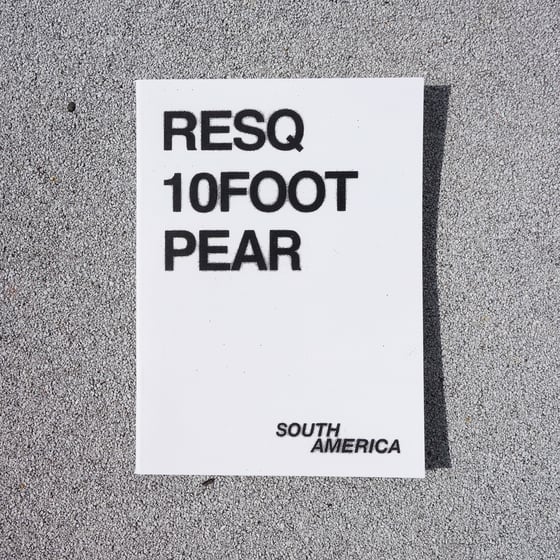Image of SOUTH AMERICA - RESQ, 10FOOT, PEAR