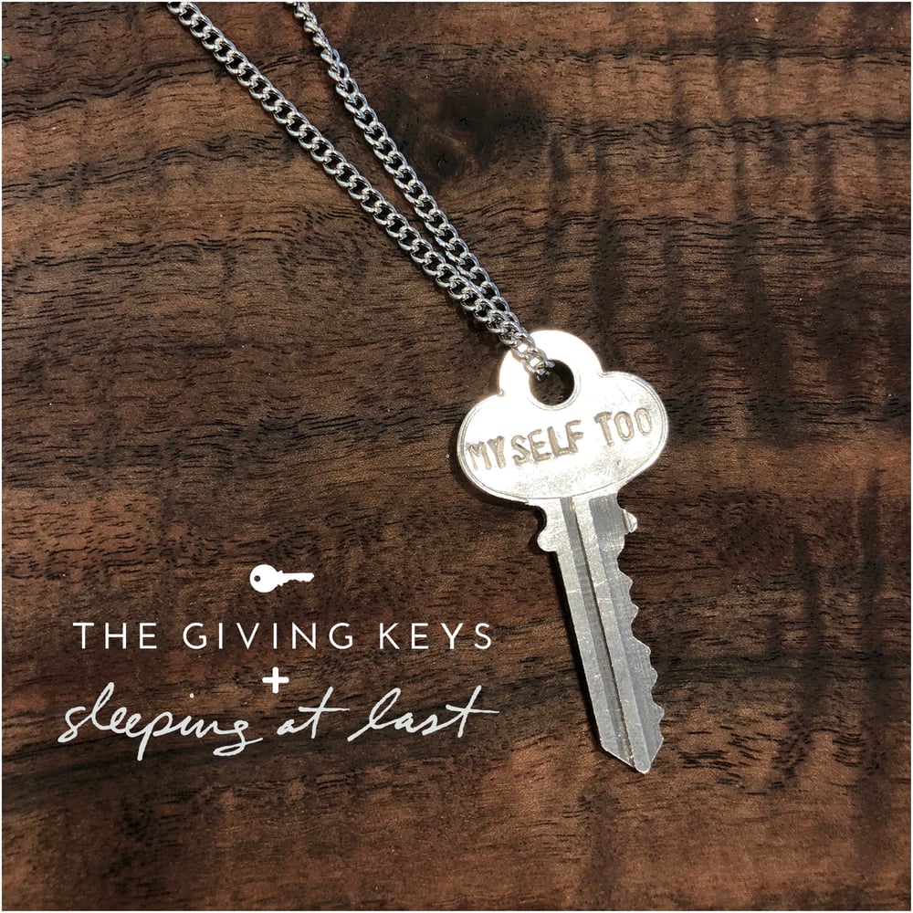 Image of Enneagram 2 - "MYSELF TOO" Key Necklace