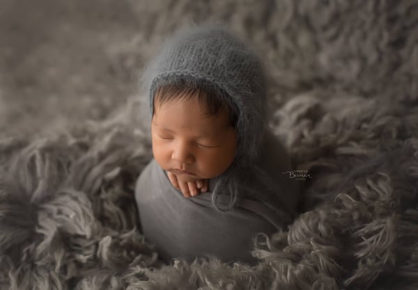 Image of Angora Bonnet - Carbon
