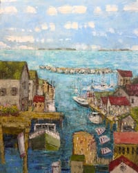 Image 1 of Quiet Day in Fishtown- Mara Manning
