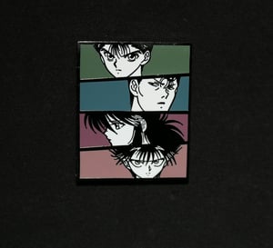 Image of Vintage Styled Yu Yu Hakusho 1.75" Enamel Pin #2
