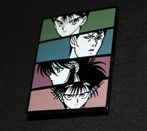 Image of Vintage Styled Yu Yu Hakusho 1.75" Enamel Pin #2