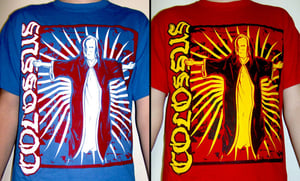 Image of Woman Tee (Blue or Red)